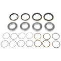 2 Front Wheel Bearing Kits + Grease for Mazda 323 (1981–1985)