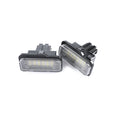LED License Plate Light Pair for Mercedes C/E/CLS Class W203 W211 S211 W219 R171