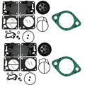 Dual Mikuni Carburetor Rebuild Kit & Base Gaskets for Sea Doo SPX XP 717 720