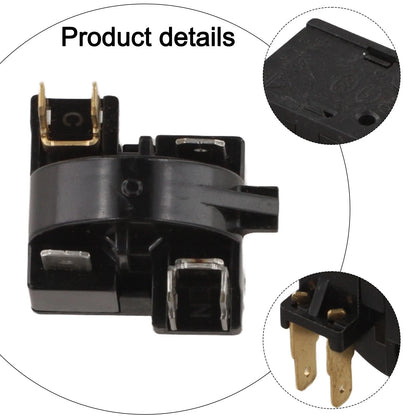 Refrigerator Starter Relay 6Pin QP215H with Overload Protection