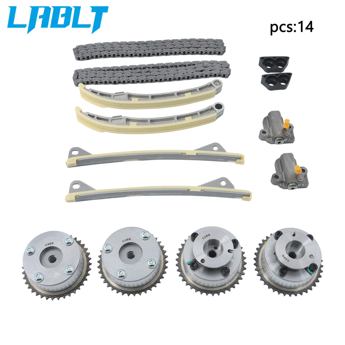 Timing Chain Kit for Hyundai Sorento, Azera, Santa Fe, Palisade (3.3L/3.8L)