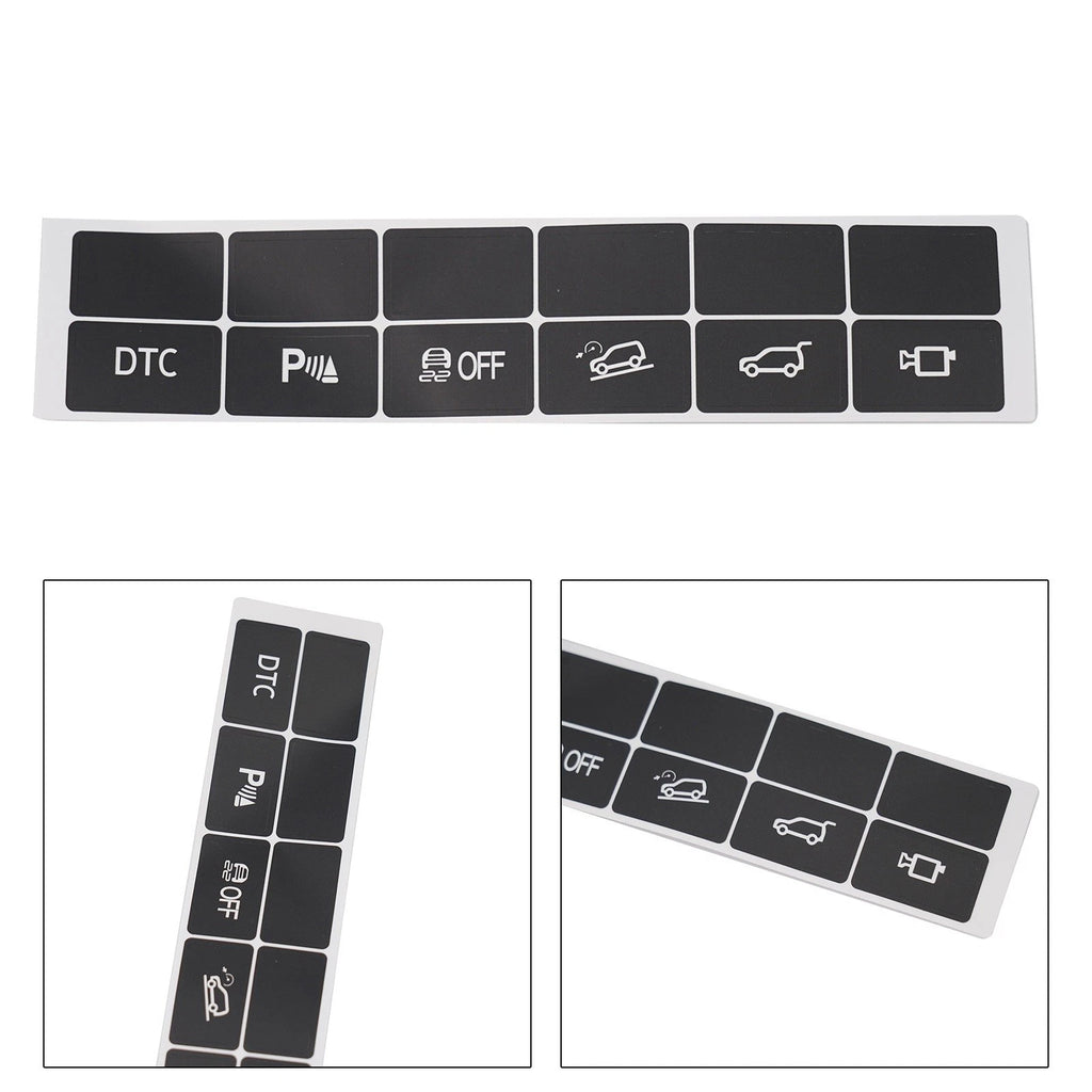 Replacement Stickers for X5 X6 Control Buttons (2014–2020)