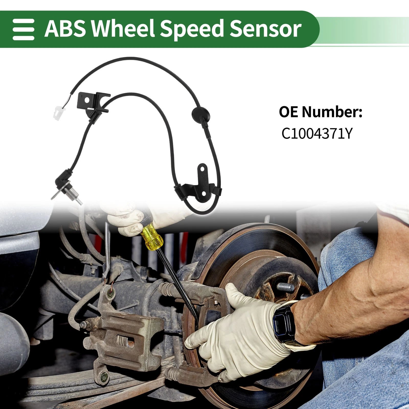 ABS Wheel Speed Sensor for Mazda Premacy Left 1999–2003