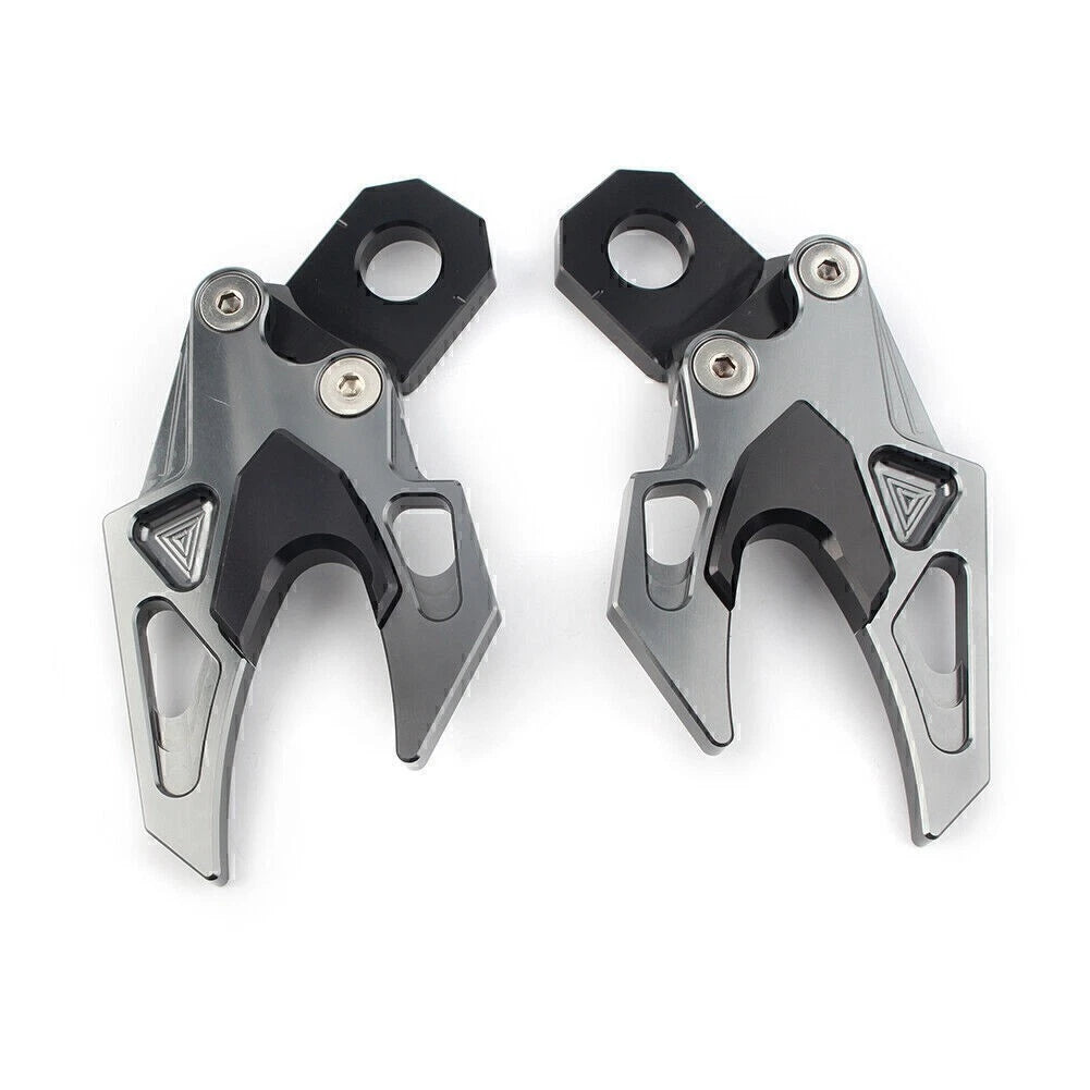 CNC Rear Fork Chain Adjuster for Honda CB650F (2014–2018) Grey