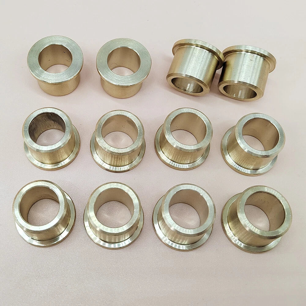 12PCS Solid A-Arm Bushings Bronze for Yamaha Banshee 350 (1987–2006)