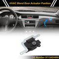 HVAC Heater Blend Door Actuator Replacement for Hyundai Elantra (2007–2012)