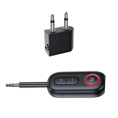 Bluetooth 5.4 Adapter Transmitter Receiver for Airplane Headphone Jack