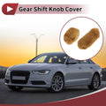 Gear Knob Protector & Handbrake Cover for - Gold Tone