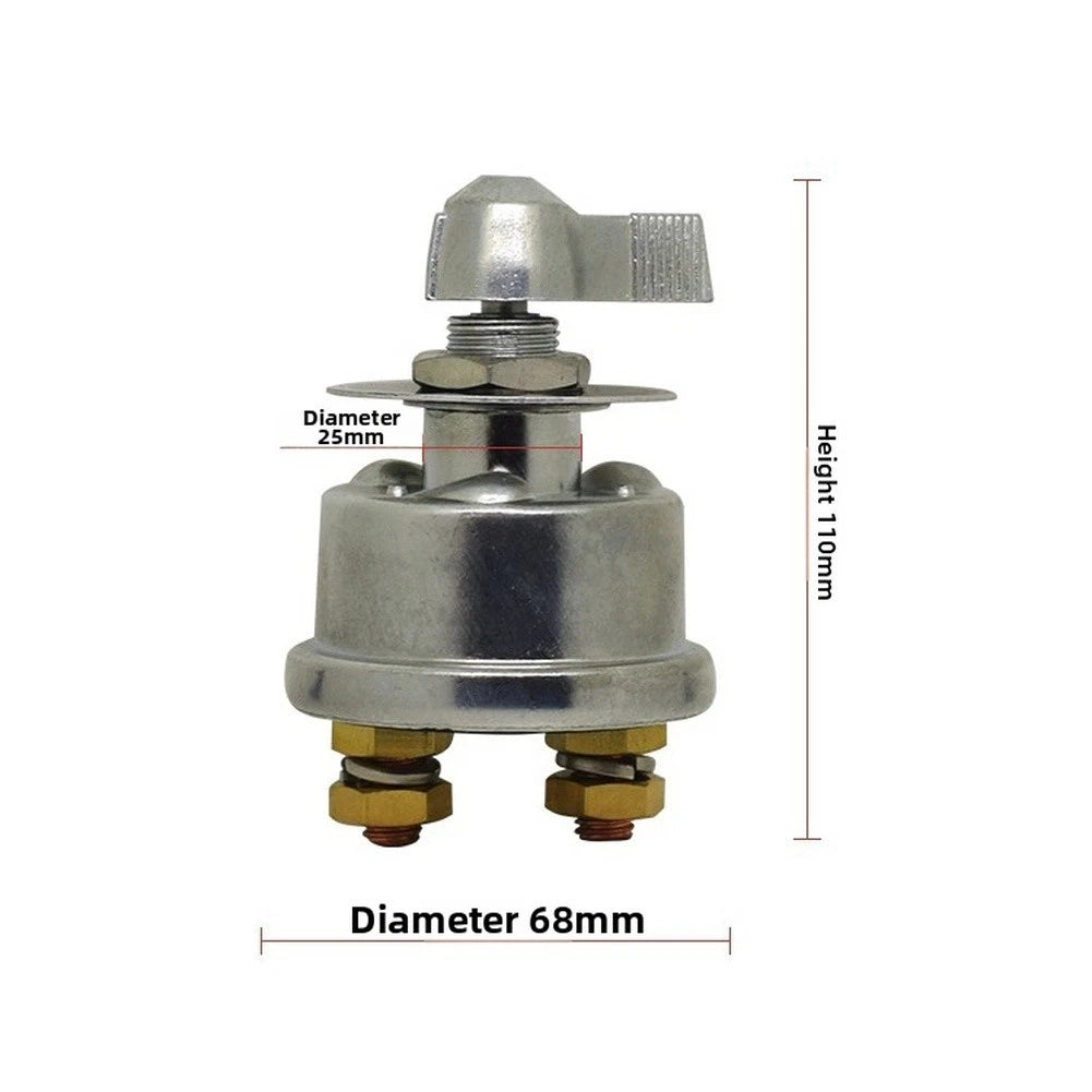 Battery Disconnect Switch for Boat (Pre-drilled Holes)