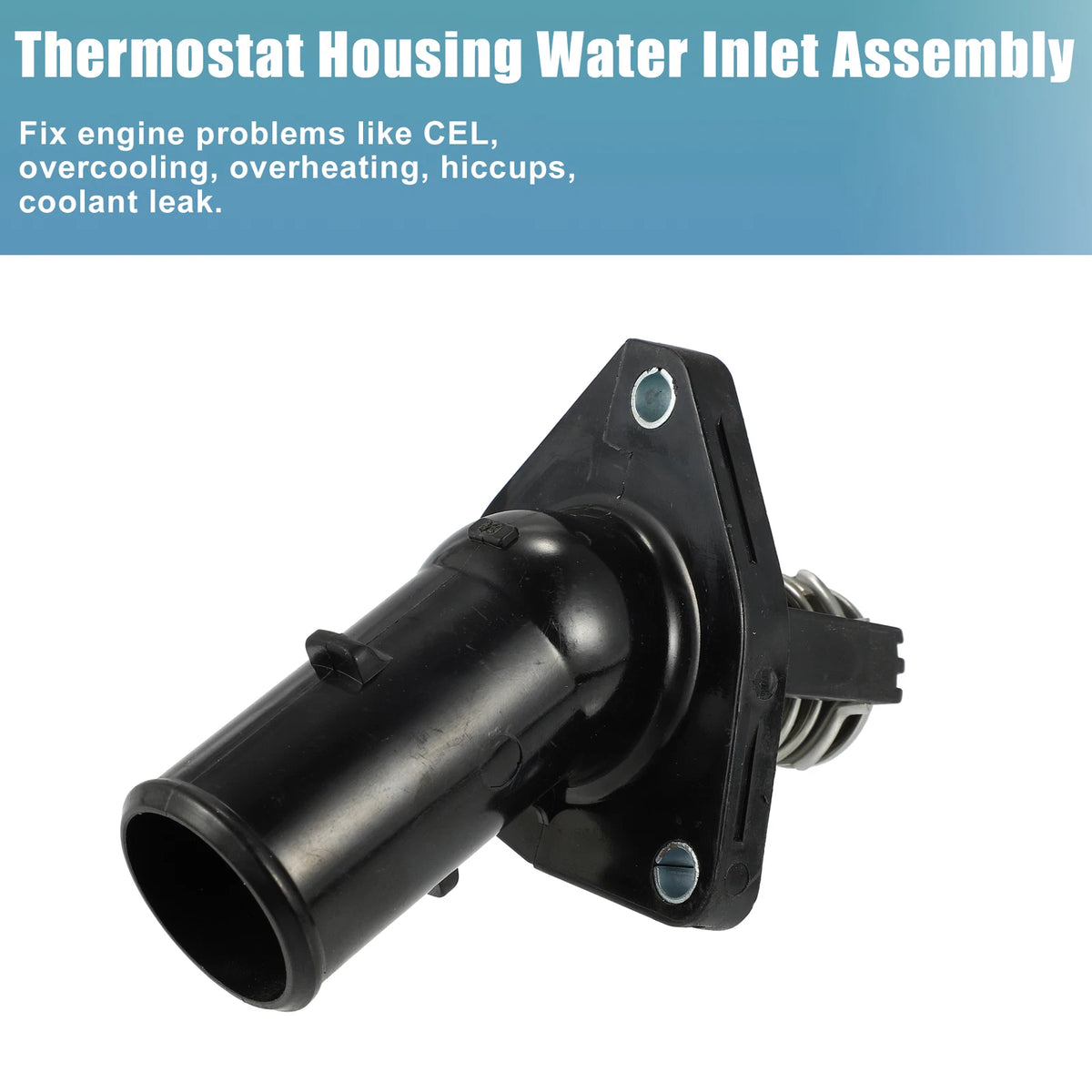 Engine Coolant Thermostat Housing Assembly for Lexus GS300 (2006) 1430879 Black