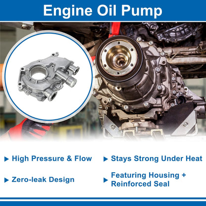 Engine Oil Pump for Nissan Frontier (2005–2019) - 15010EA200, 15010EA20A, M52 5