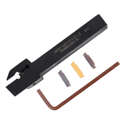 MGEHR1212-2 Holder Wrench for Grooving with 3 Carbide Inserts