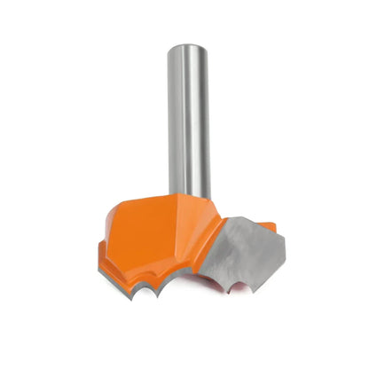 8mm Shank Double Bead Roundover Router Bit for Woodworking Tools