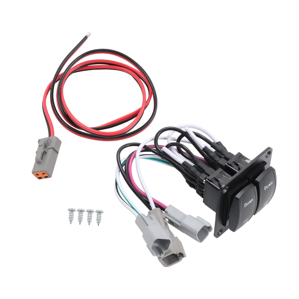 Trim Tab Double Rocker Switch Kit for Single Actuator Systems (10222-211D)