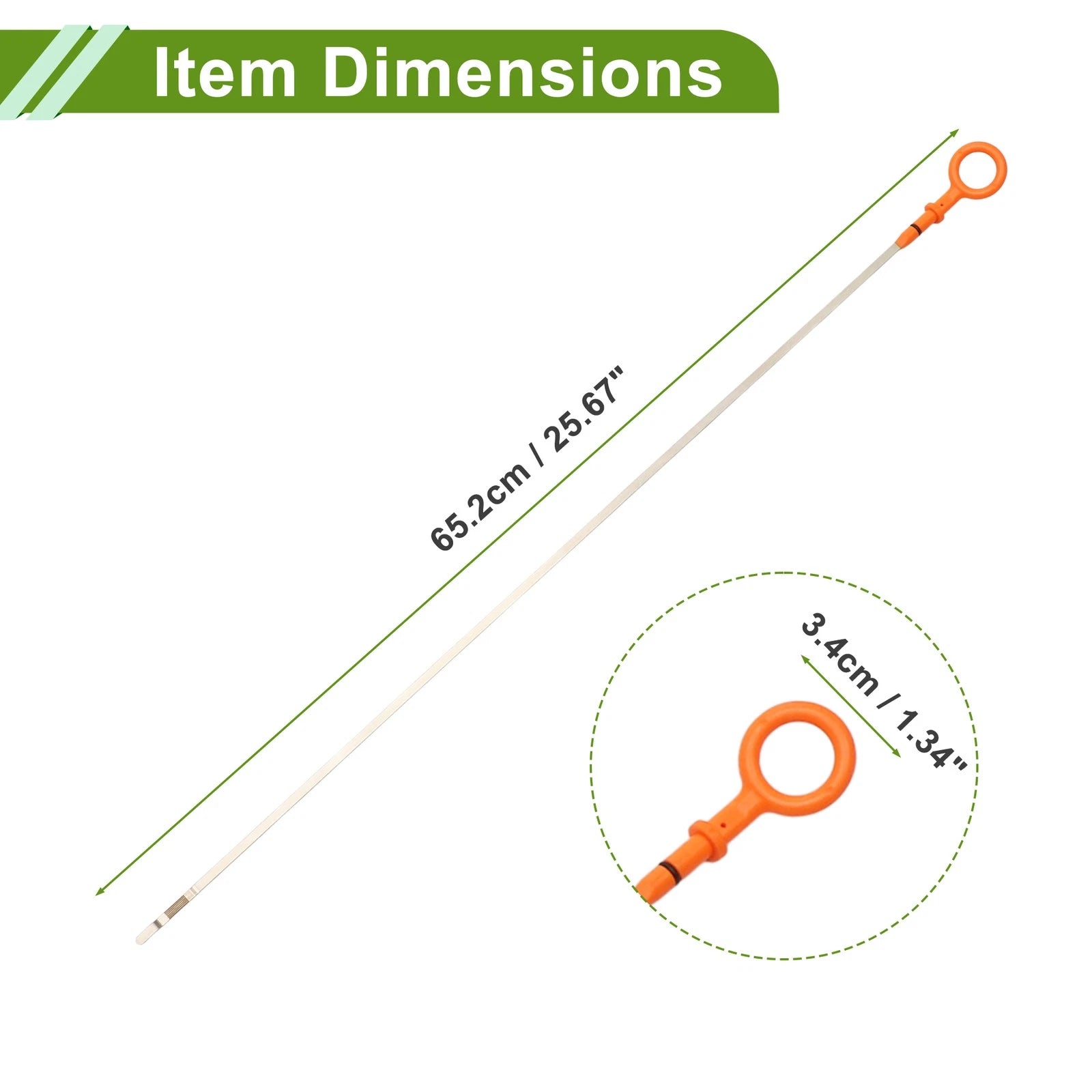 Engine Oil Dipstick Replacement for Volkswagen Touareg 3.2L V6 (2005–2007)