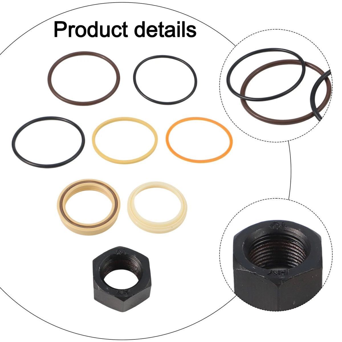 Lift Cylinder Seal Kit for T190