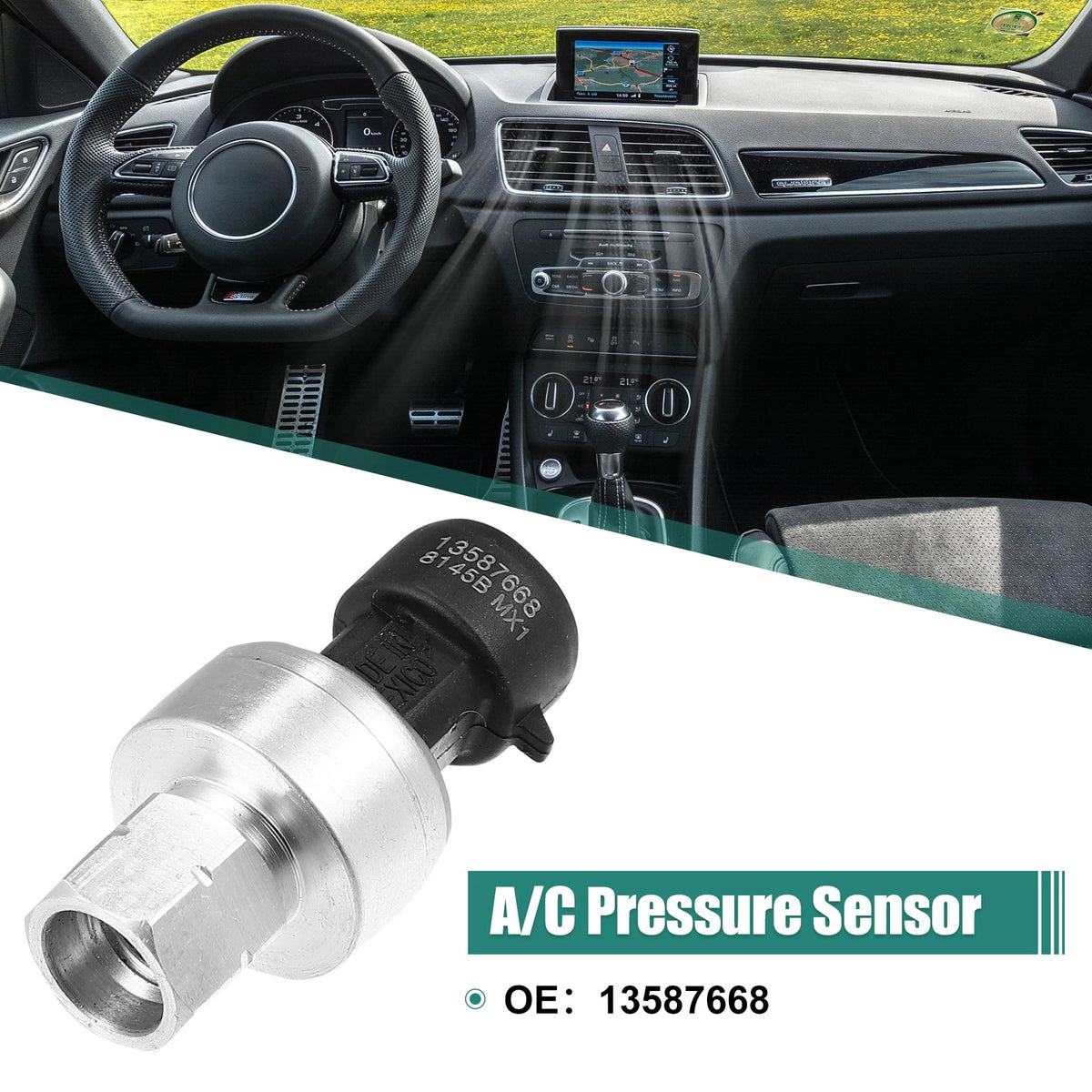 Air Conditioner Pressure Switch Sensor 13587668 for Pontiac