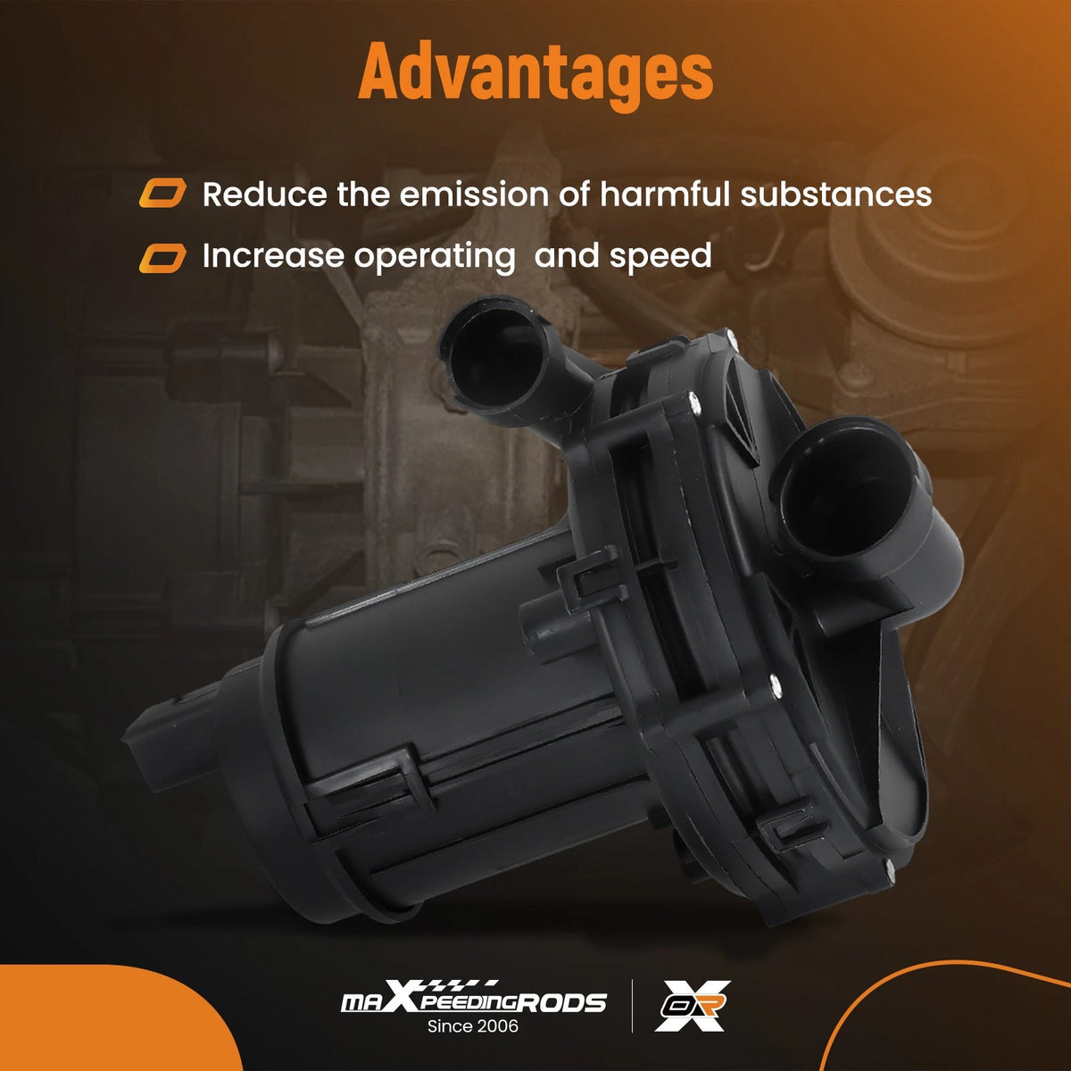 Emission Air System Pump for Audi A4 A6 TT VW Golf Jetta (1998–2006) 078906601D