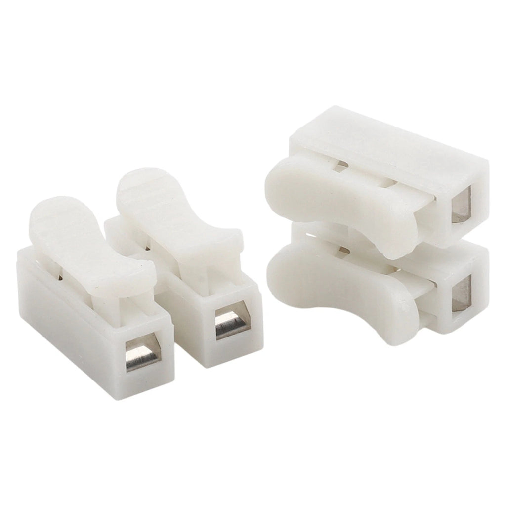 2X CH 2 Terminal Blocks Quick Connectors for Secure Electrical Crimp Connections