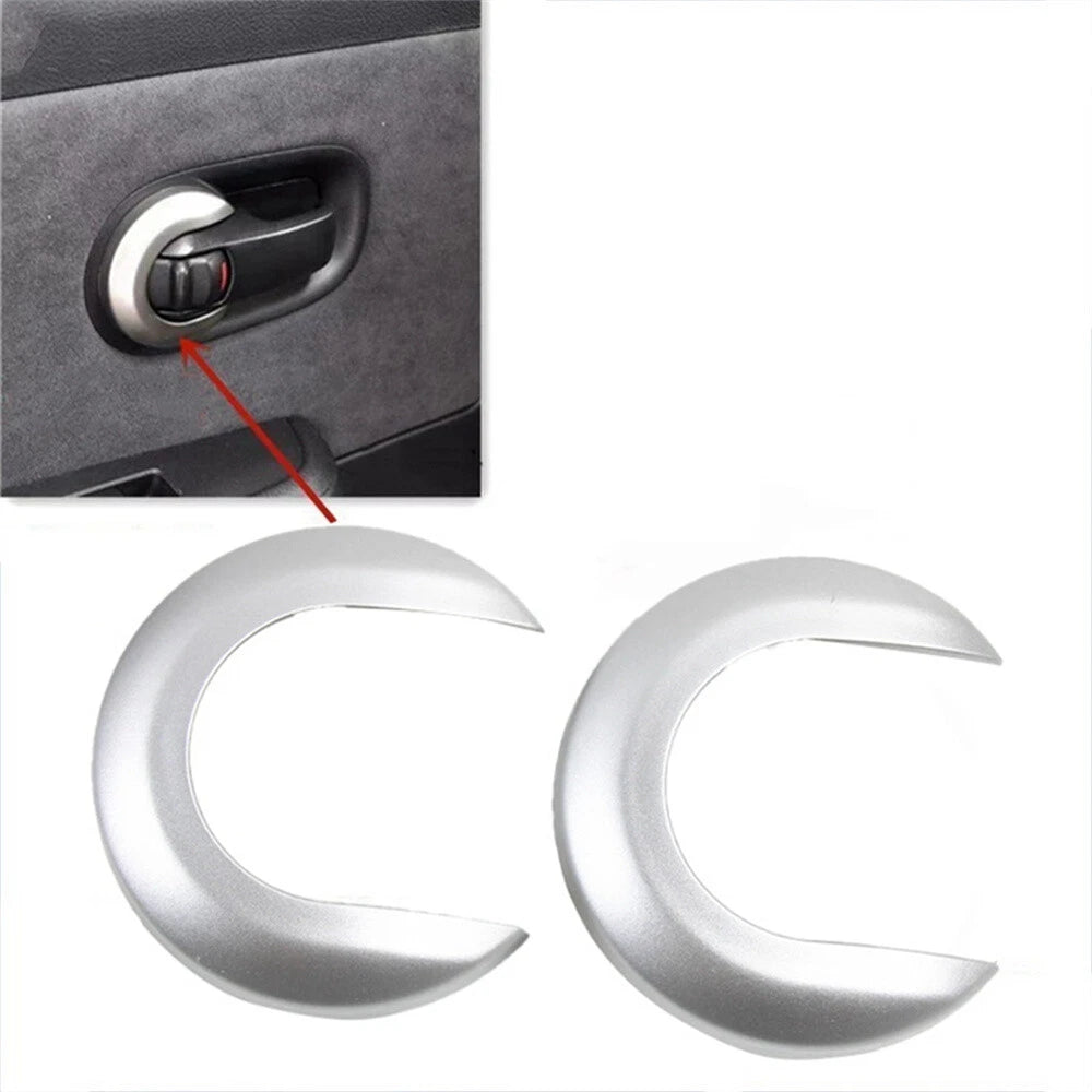 2x Interior Pull Door Handle Cover Trims For Nissan Tiida 05-10 1.6 Livina NV200