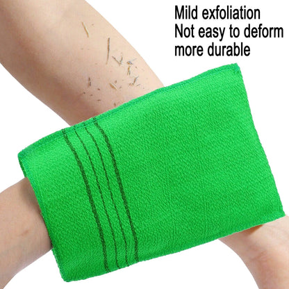 5Pcs Exfoliating Bath Washcloths for Shower (Summer)
