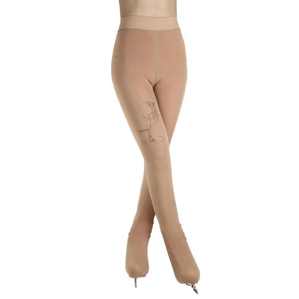 Women's Professional Skating Pants High Stretch Breathable Training Leggings
