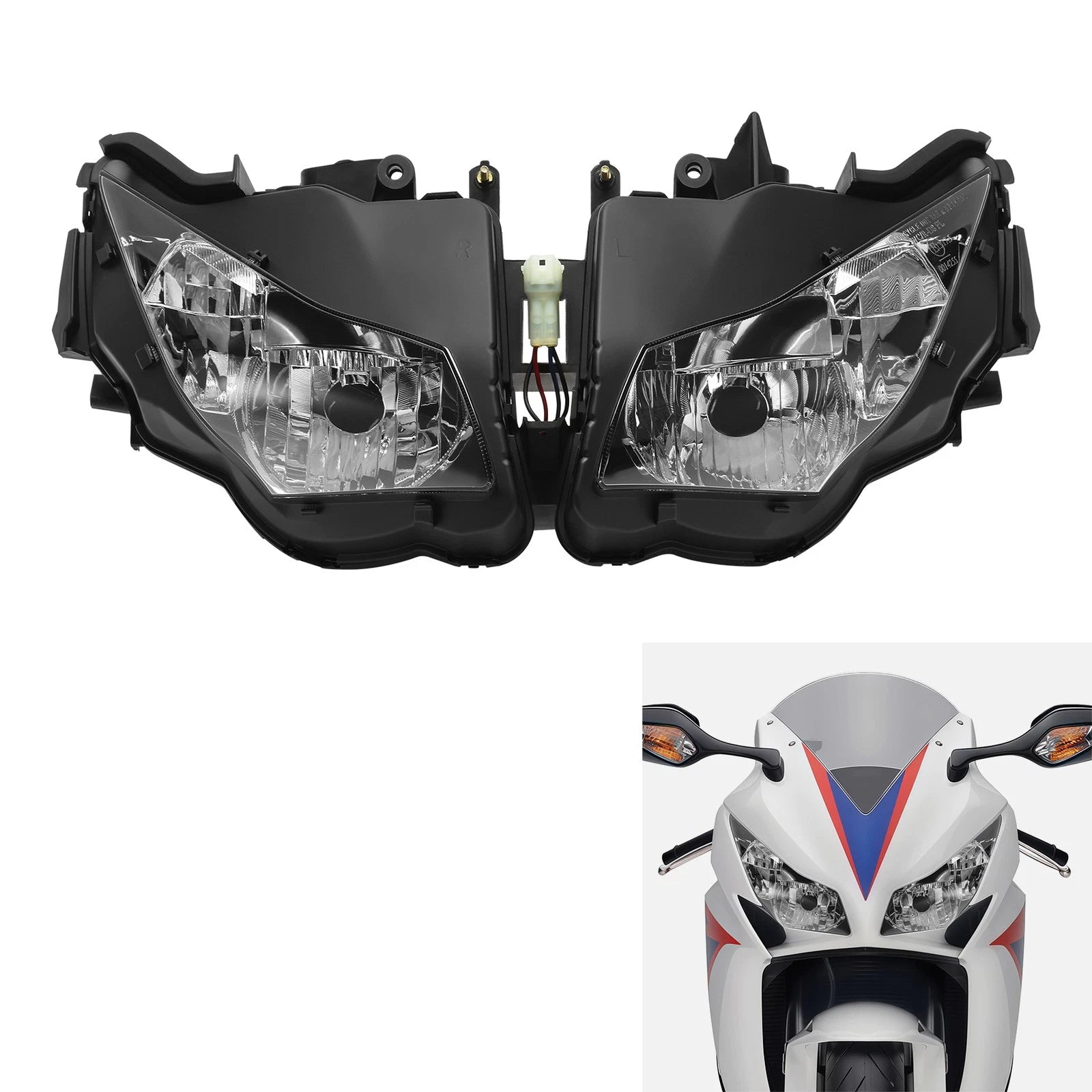 Front Headlight Assembly & Fairing Stay Bracket for Honda CBR1000RR (2012–2016)