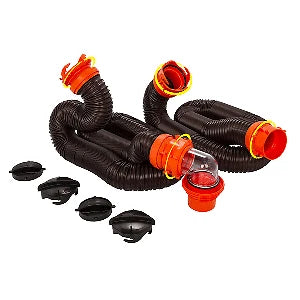 Camco 39741 RhinoFLEX 20' Sewer Hose Kit for RVs (2000–2023)