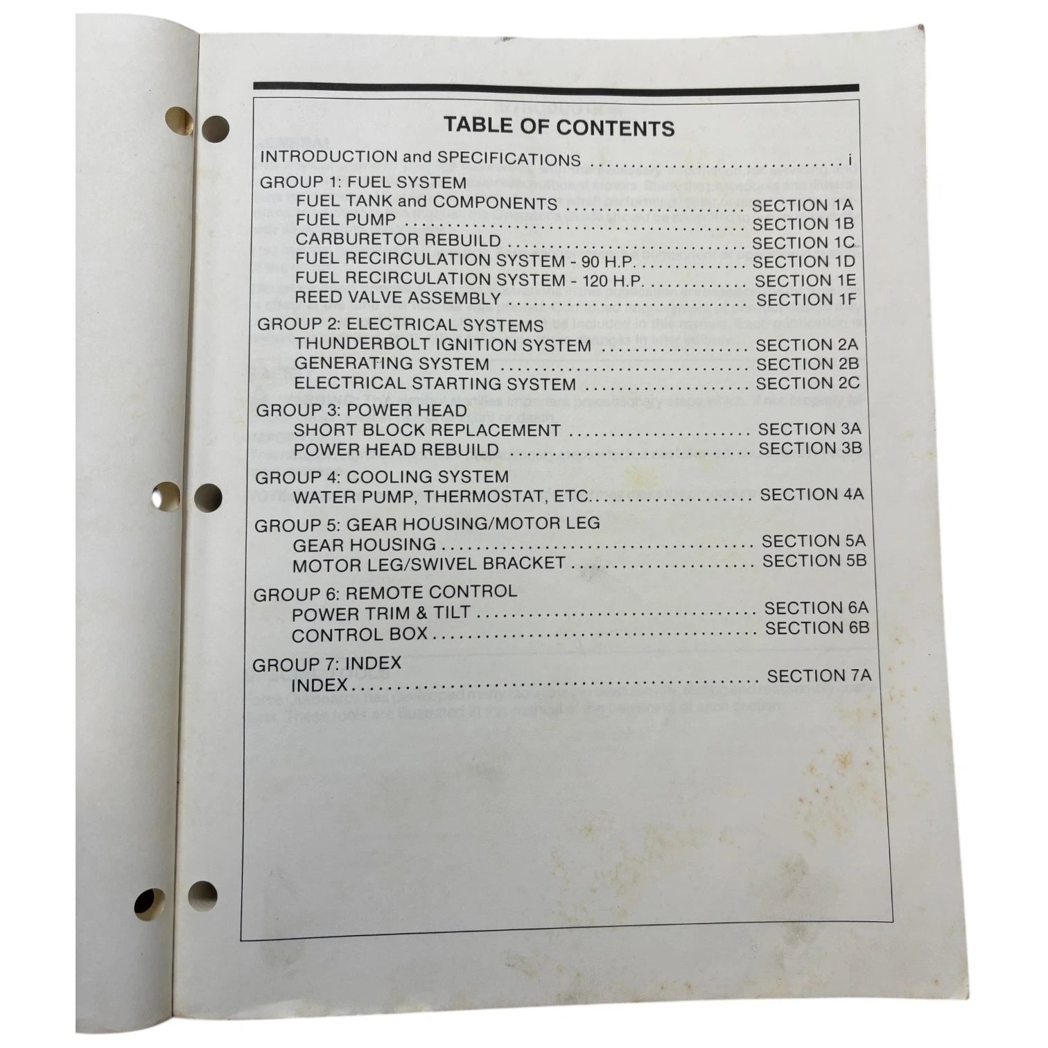 Service Manual for Force Outboards 90-823267 (1992)