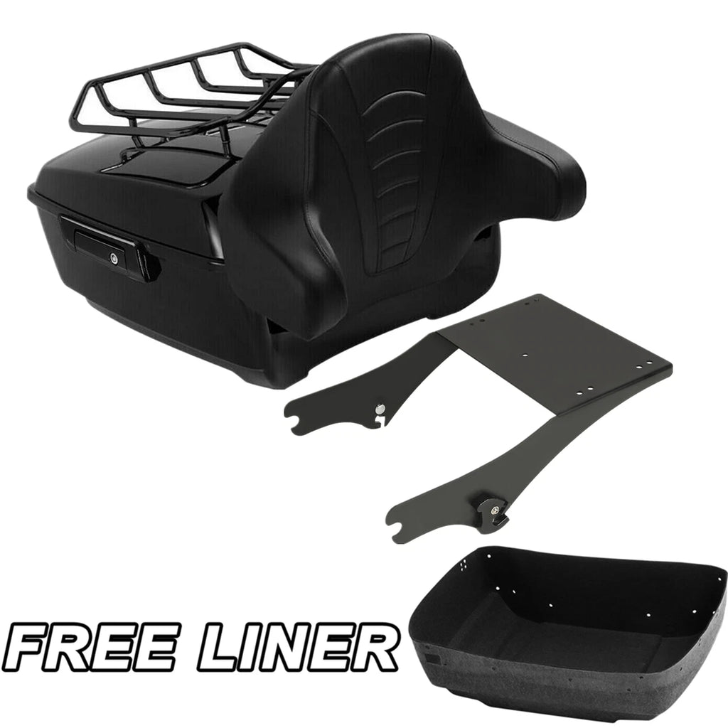 Trunk Backrest Mount Rack for Harley Touring (1997–2008)
