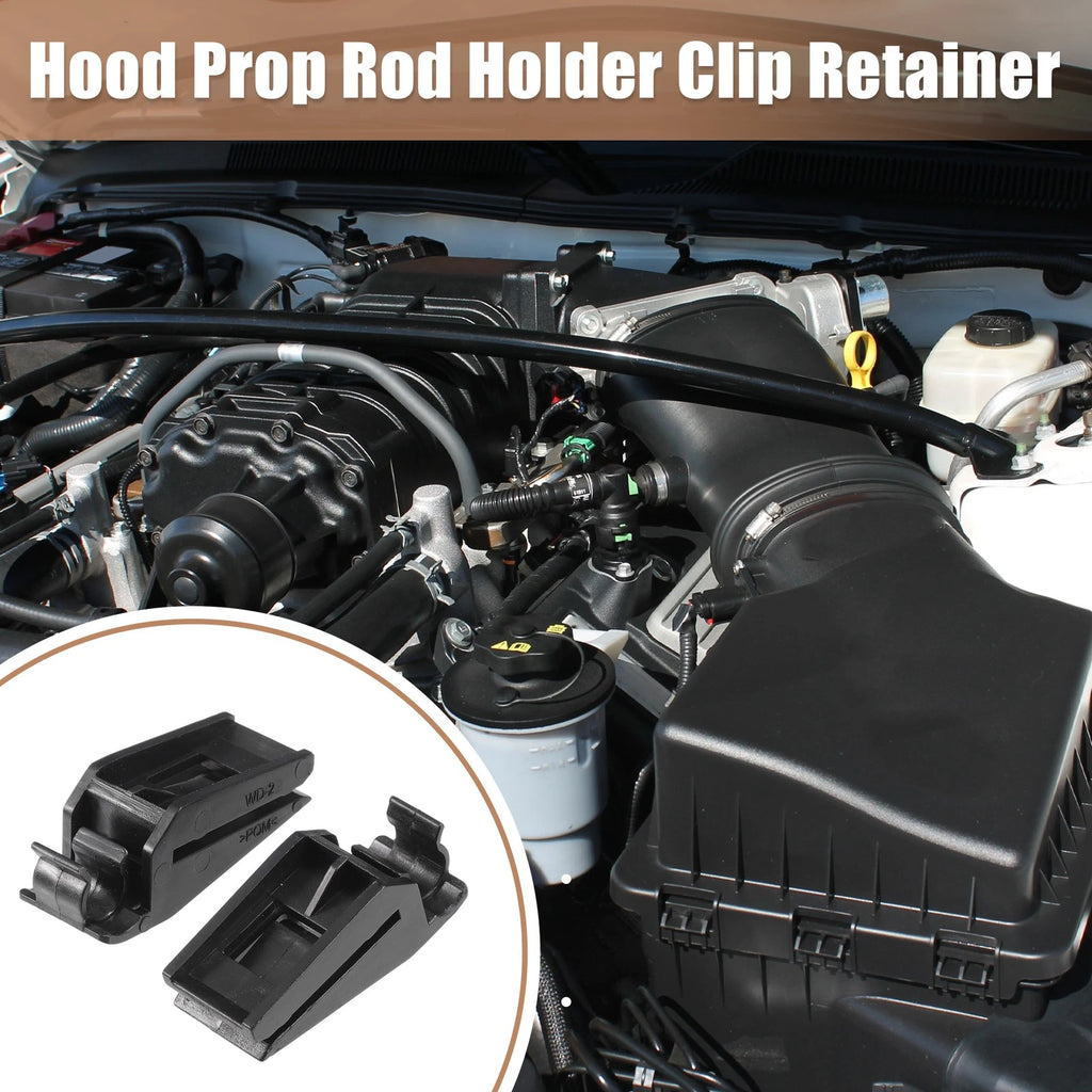 2 Pack Hood Prop Rod Holder Clip Retainer Replacement for Honda Accord (2008–2012)