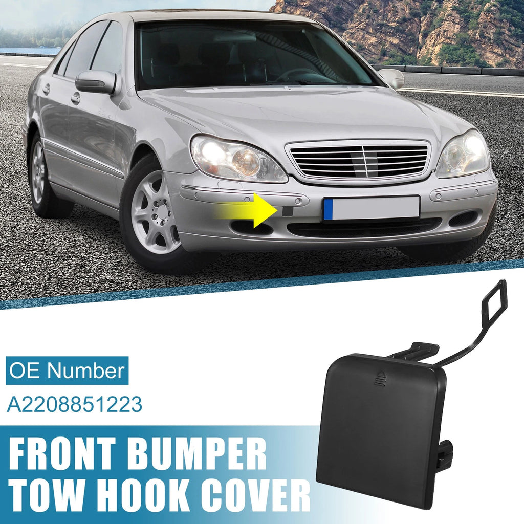 Front Right Bumper Tow Hook Cover for Mercedes-Benz S500 (2000–2001)