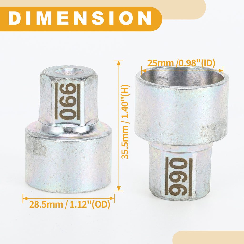 Wheel Lock Lug Nut Key Socket for BMW MINI Cooper (2002–2023)