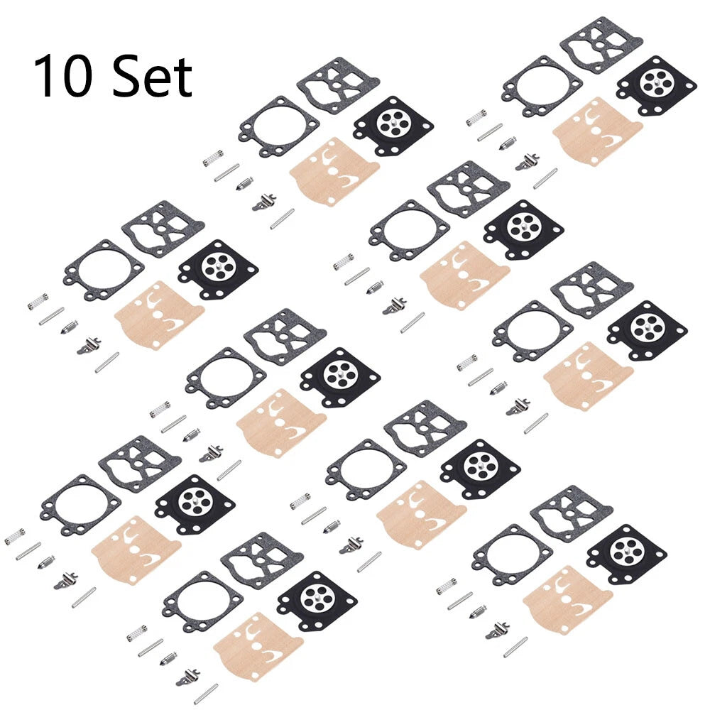 Set of 10 Carburetor Repair Kits for Stihl 021 023 MS210 MS230 (Walbro K11-WAT)
