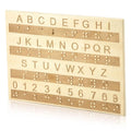 Tactile Letter Board for Visually Impaired Users