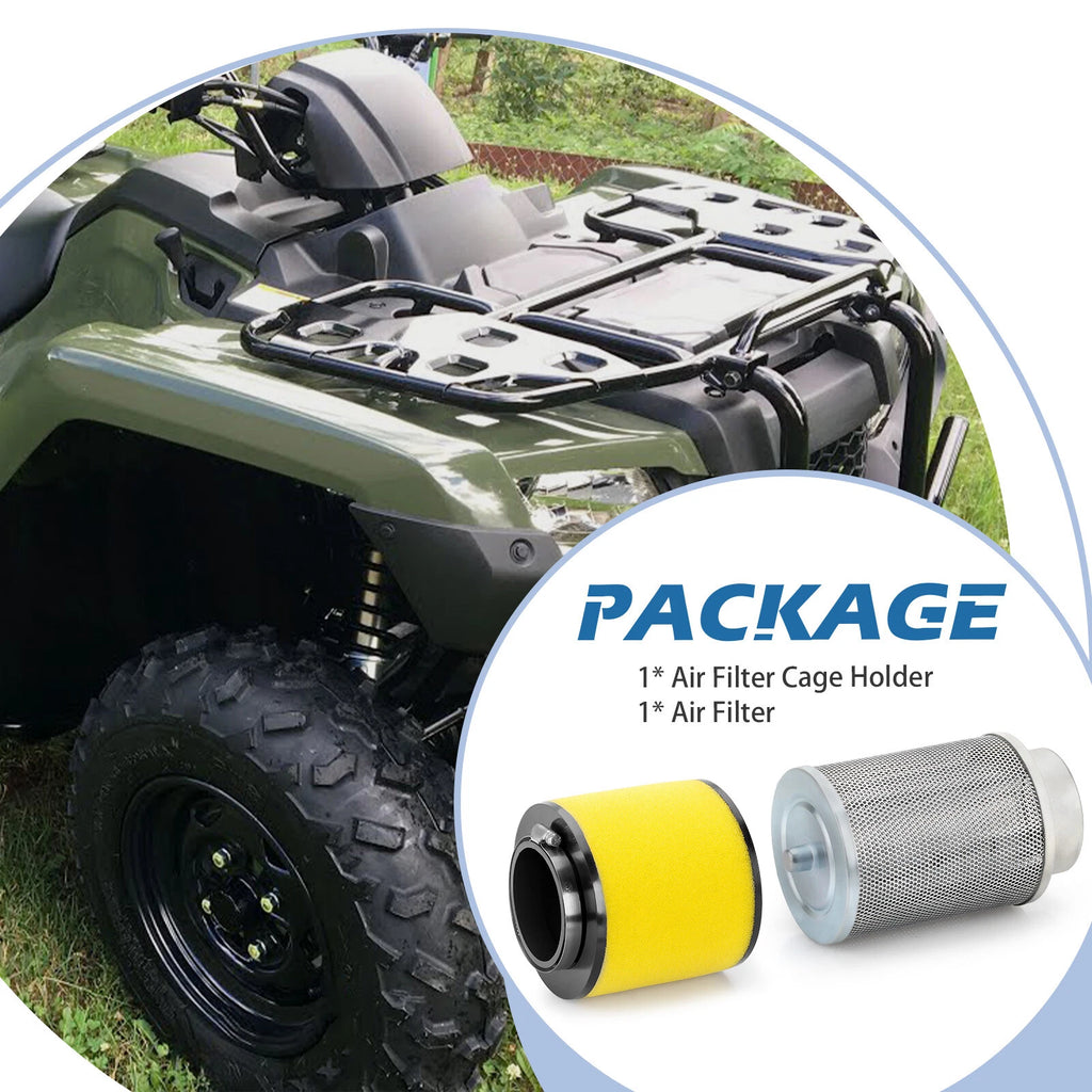 Air Filter & Cage Holder for Honda Rancher 400 TRX400 (2004–2007) 17211-HN7-000