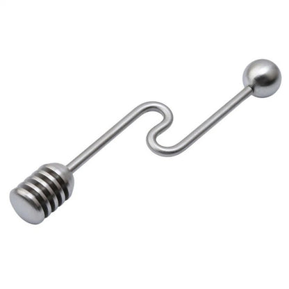 Honey Drizzler and Stirrer for Kitchen (304 Stainless Steel)