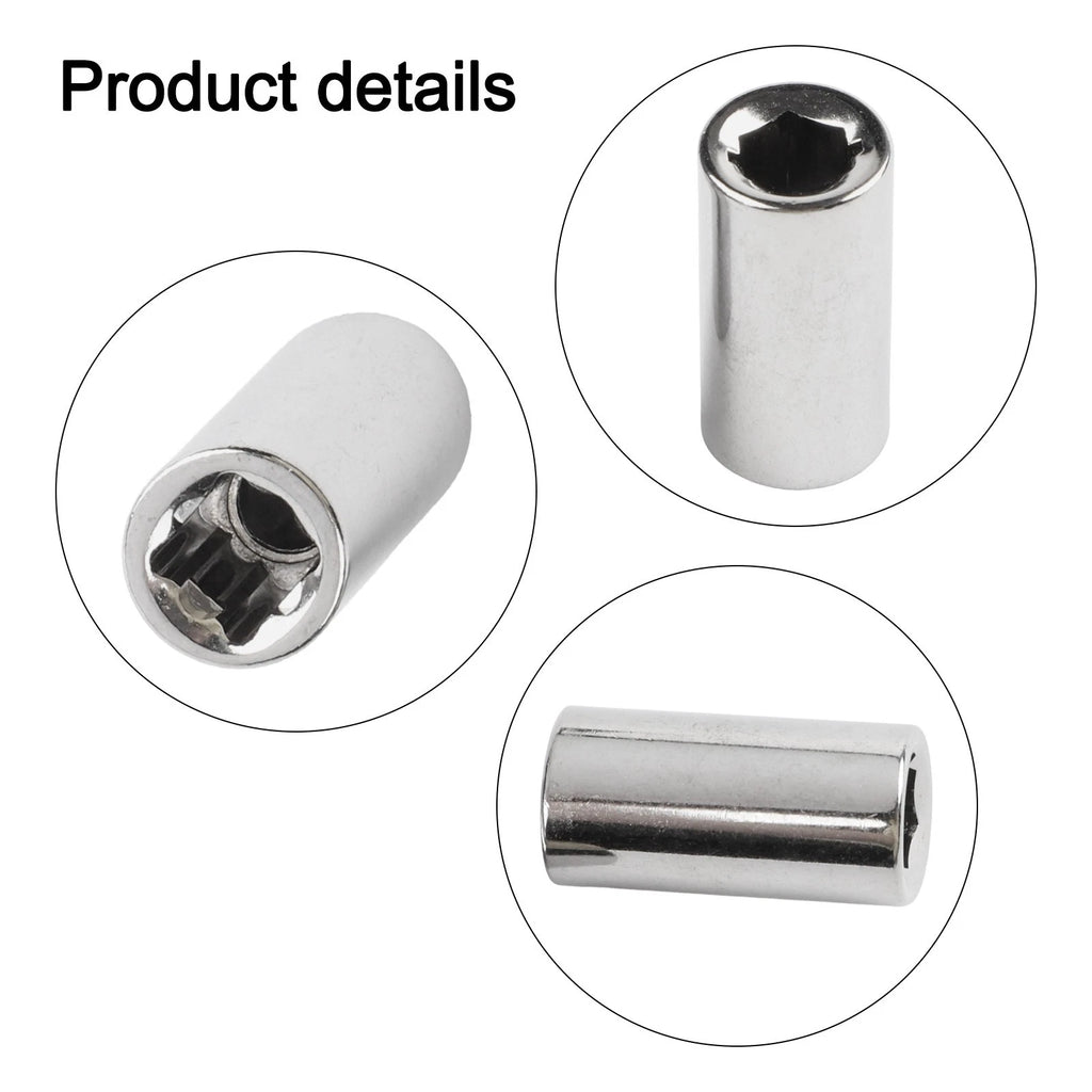 2X 14 Inch Square Drive to 14mm Hex Socket Bit Adapter for Power Tools
