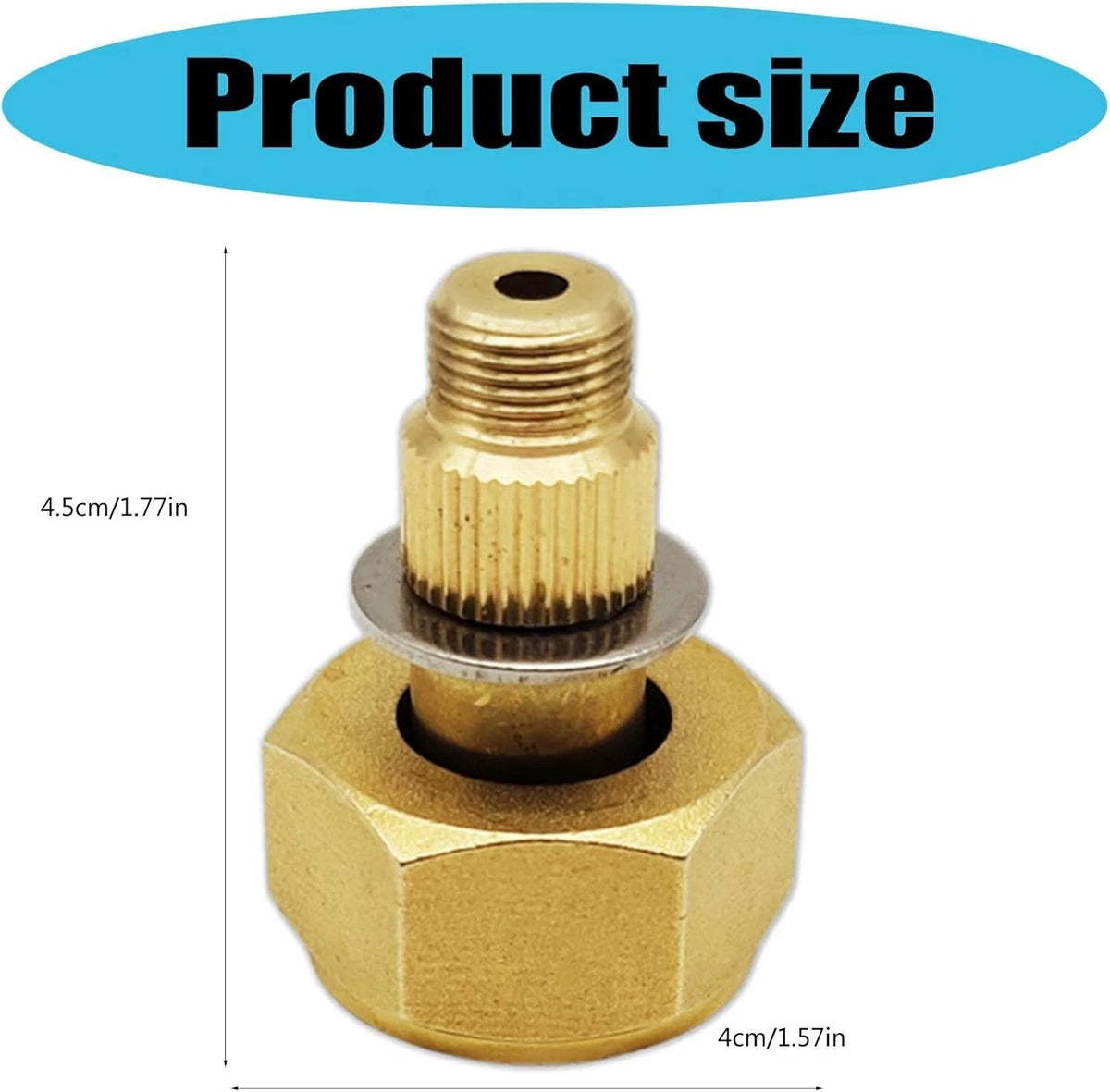 30MM Gas Cylinder Adapter for Outdoor Stoves (Eastern Europe)