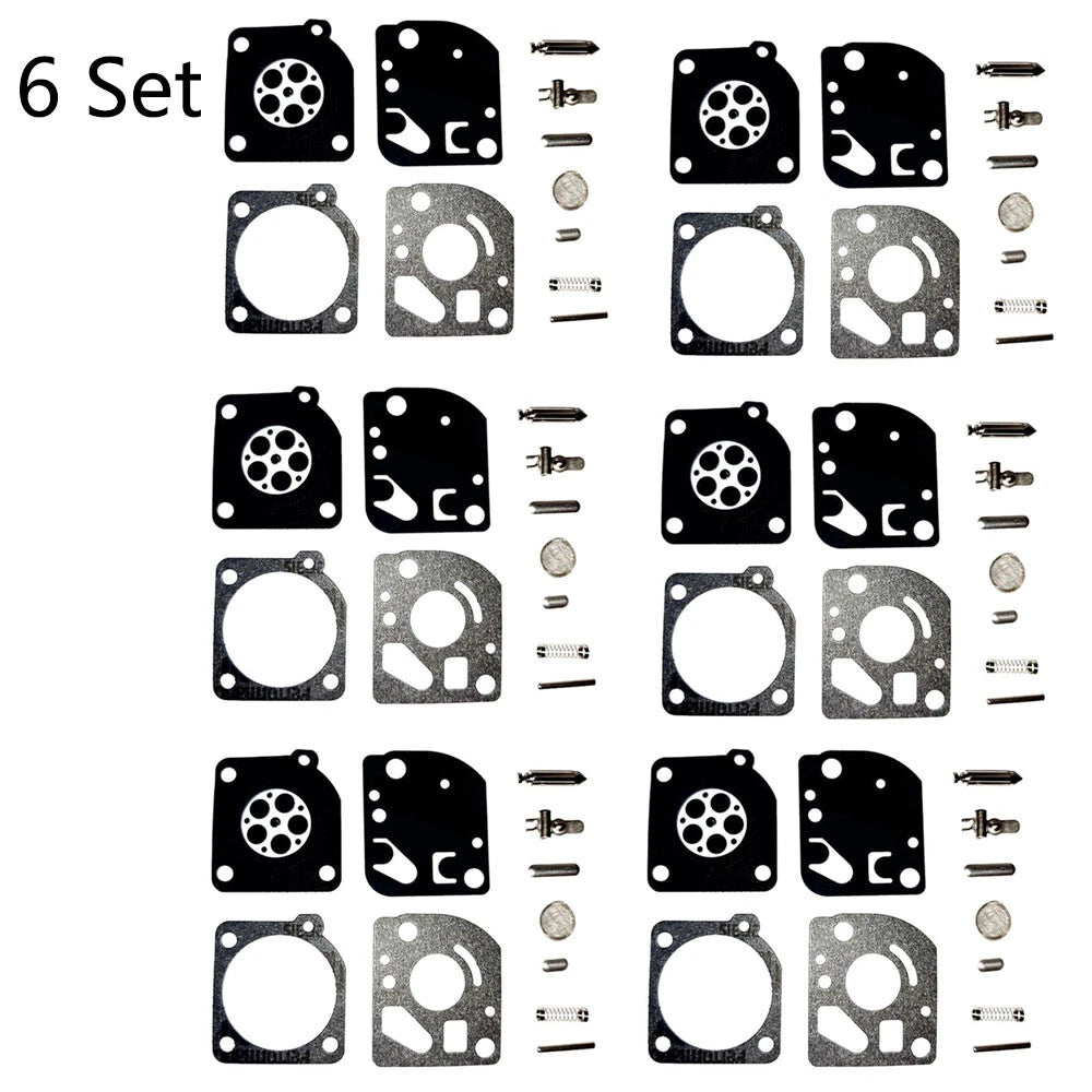 6X Carburetor Carb Kit for ECHO SRM 2100 GT2150 (Zama RB-64 C1U-K47 C1U-K53)