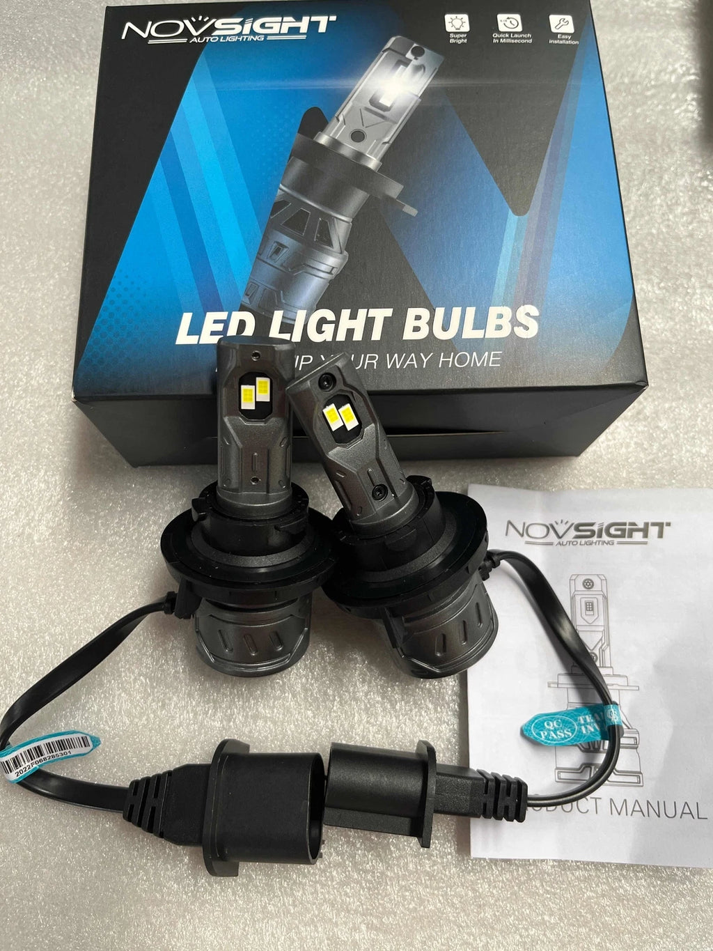 H13 LED Headlight Conversion Bulbs Kit for Ram 1500 2500 3500 (2012)