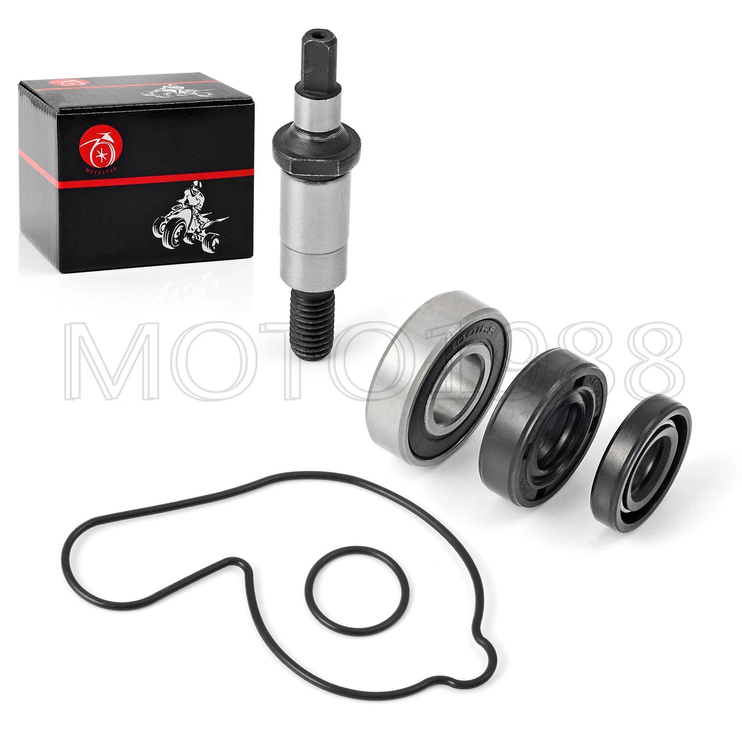 Water Pump Shaft Bearing Seals Repair Kit for Yamaha YFZ450 (2004–2013)
