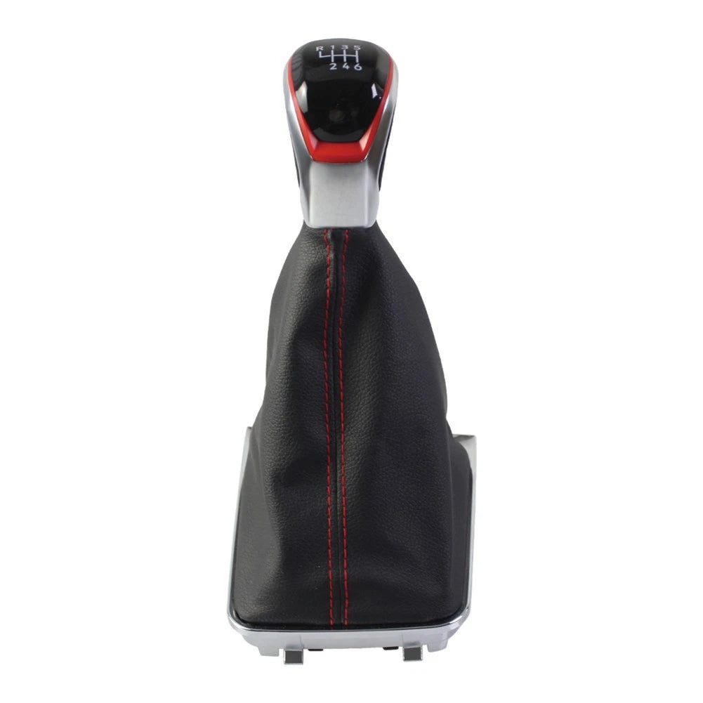 Gear Shift Knob for Universal Fitment (Plastic & Artificial Leather)