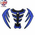 3D Rubber Side Tank Pad Protector for Kawasaki ZX6R ZX10R Z1000 (T9)