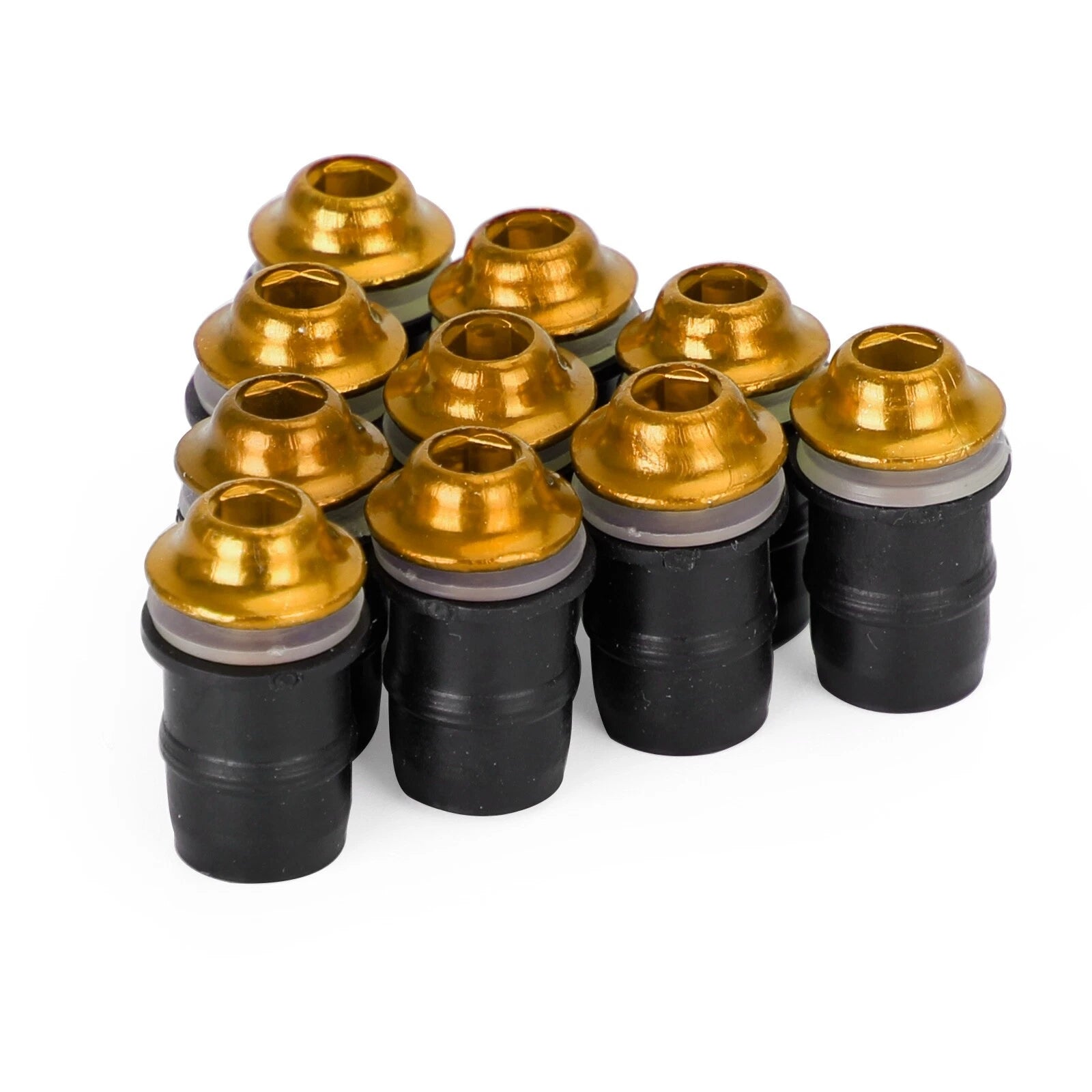 10 Pack M5x16 Windshield Screen Screw Bolts for Motorcycle (All Years)