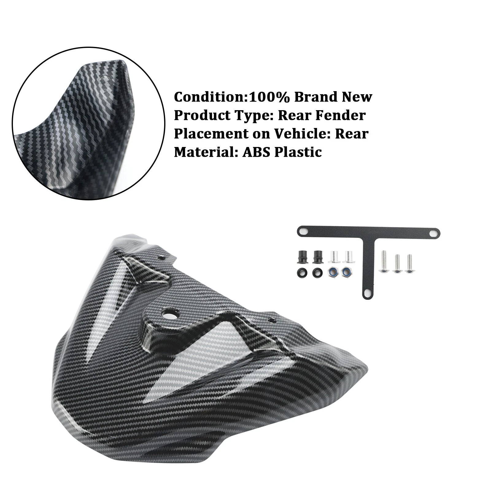 Front Beak Extension Nose Panel Fairing for Honda NT1100 (2022–2024) Carbon T9