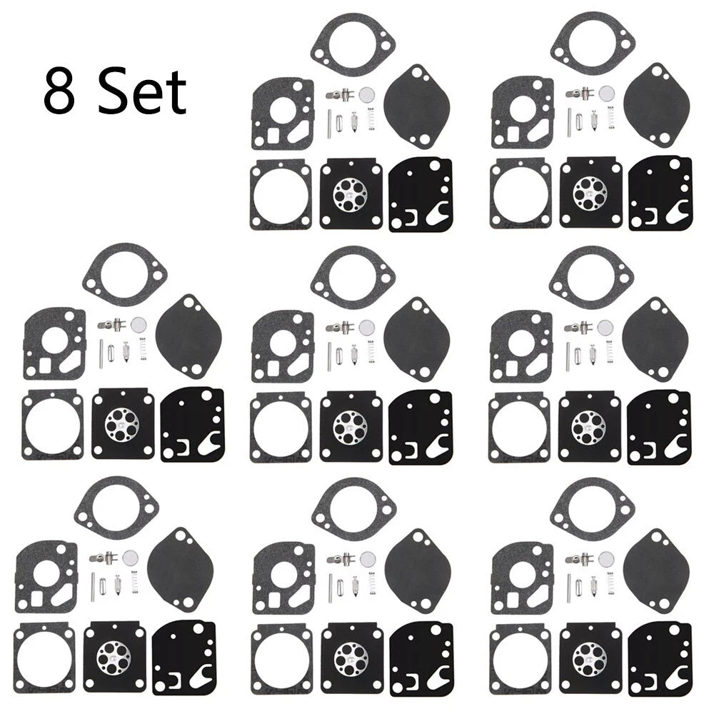 Set of 8 Carburetor Gasket Repair Kit for Stihl BR500 BR550 BR600 (RB-114 RB-132)