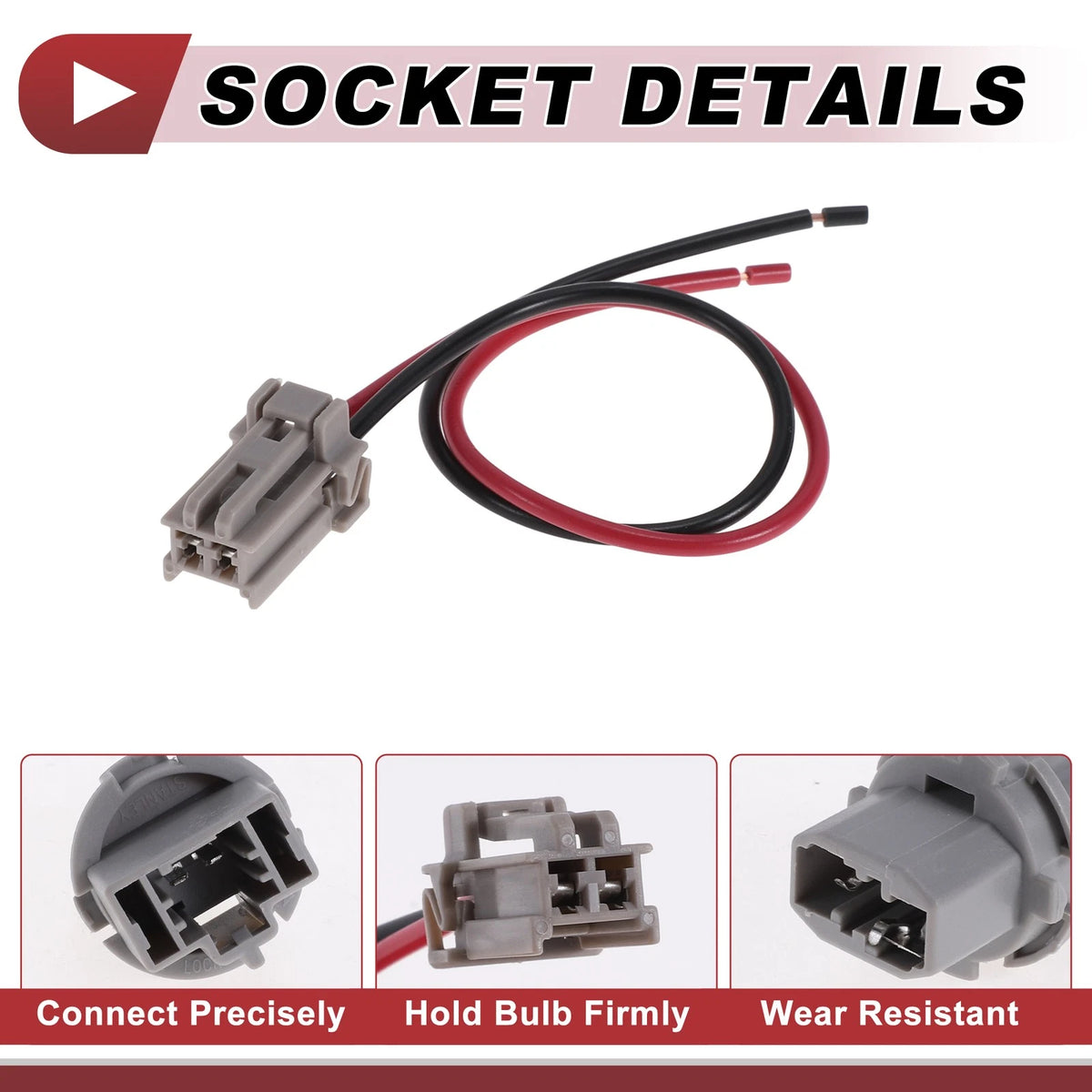 Tail Lamp Brake Light Socket Wiring for Honda Accord (2005–2017) No. 33513S50003