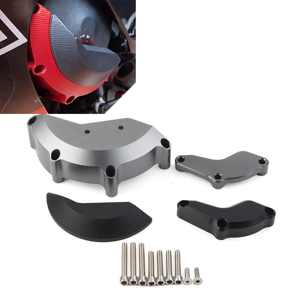 Engine Case Slider Protector Cover for Yamaha R6 (2008–2017) Aluminum Titanium