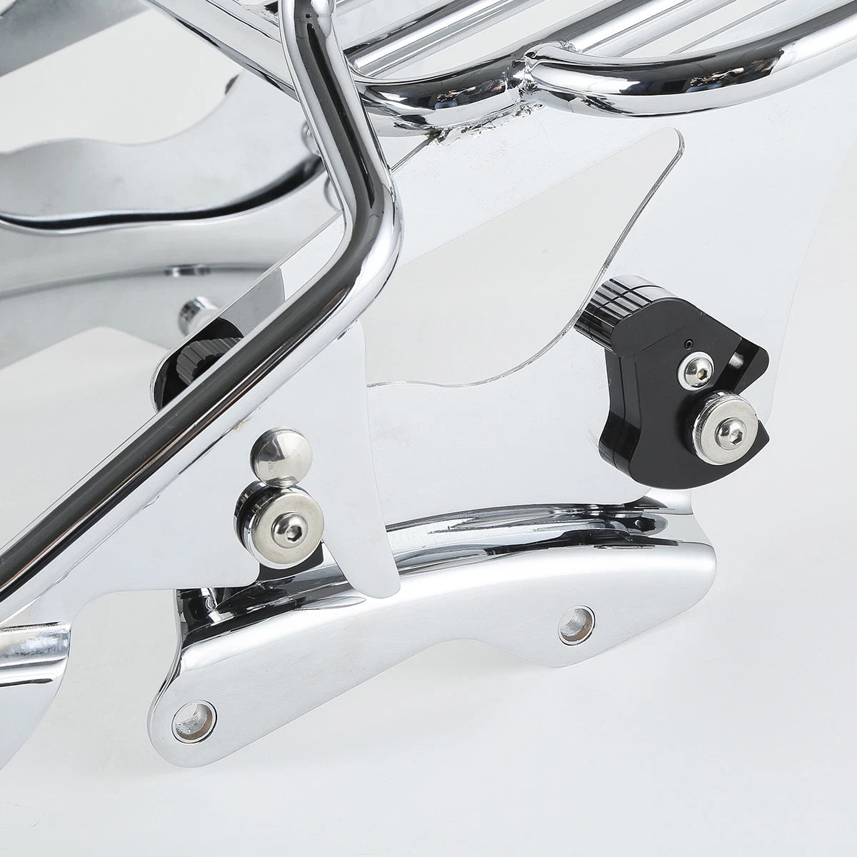 Sissy Bar Luggage Rack Backrest & Docking Hardware for Harley Touring (2014–2023)